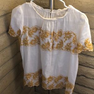 Loft short sleeve blouse. Size S